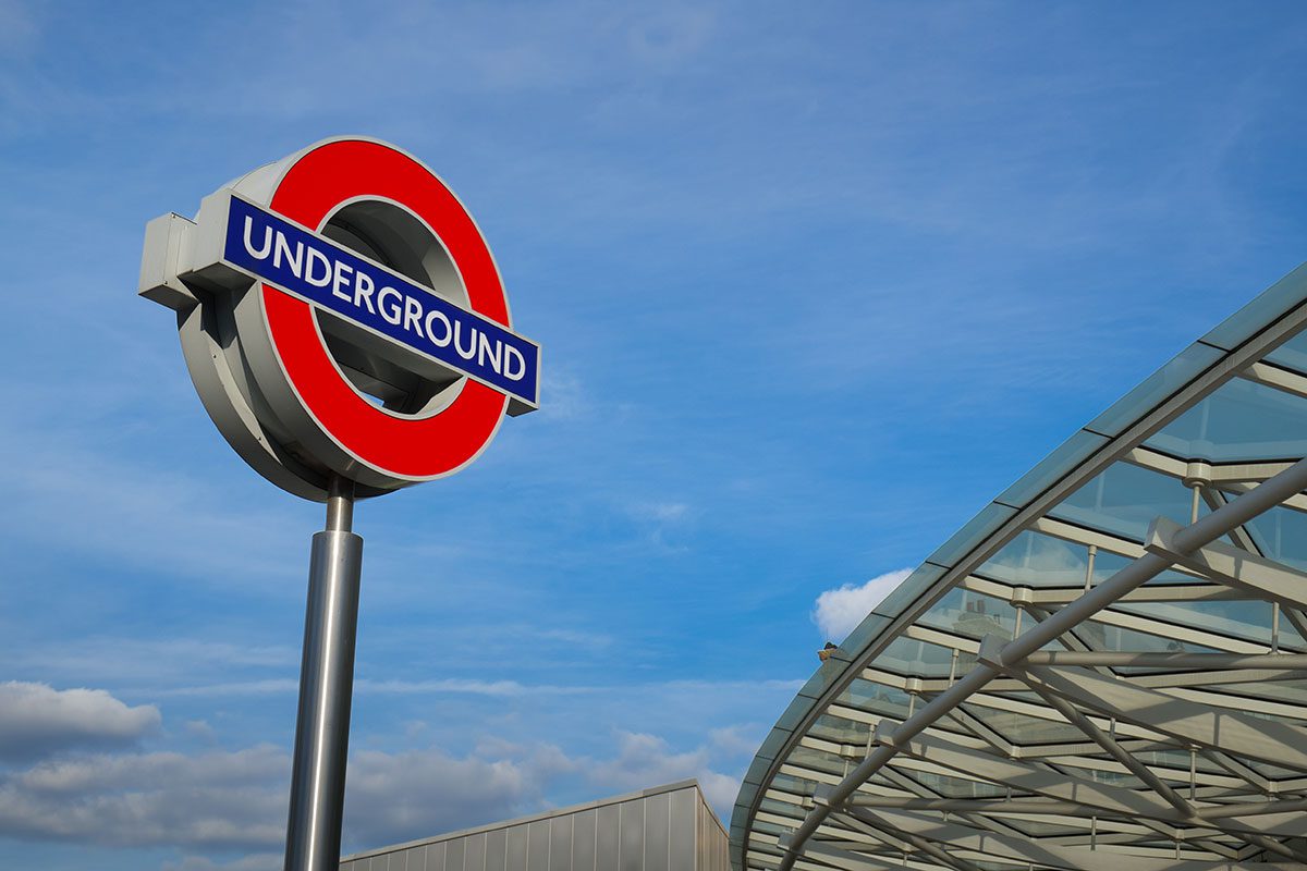 London underground sign