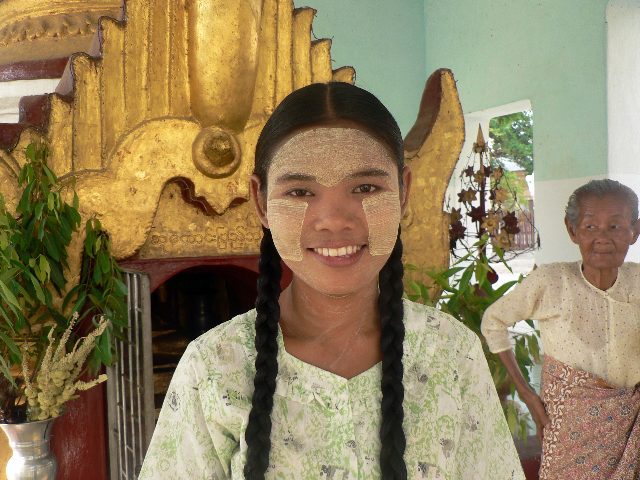 A young woman from Burma