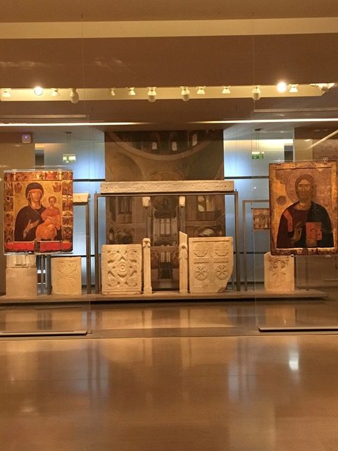 Byzantine and Christian Museum interior, Athens