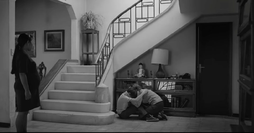 Still from Mexican movie Roma