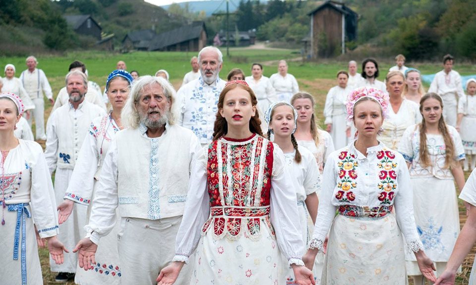 Still from the film Midsommar