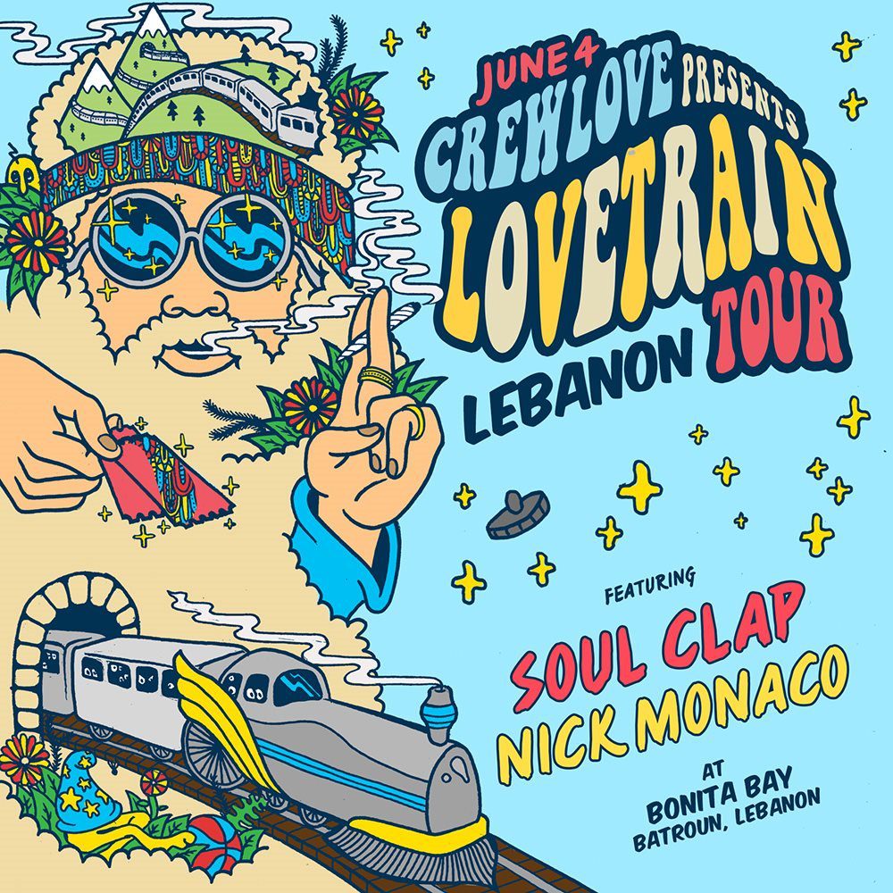 Music poster for Soul Clap when performing in Lebanon
