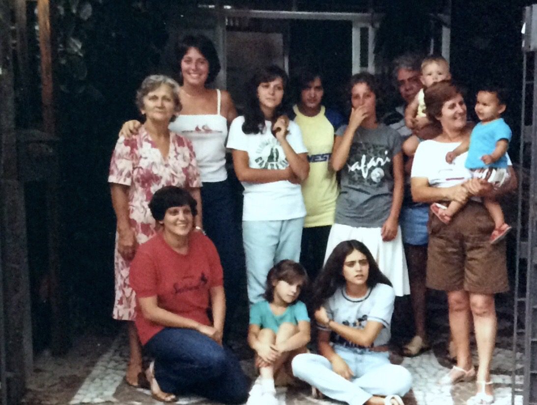 A group of smiling people in Brazil