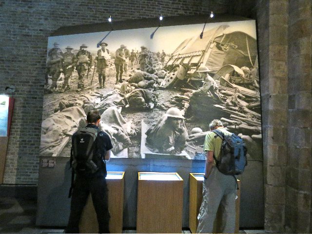 Image from inside the Flanders Fields Museum  2