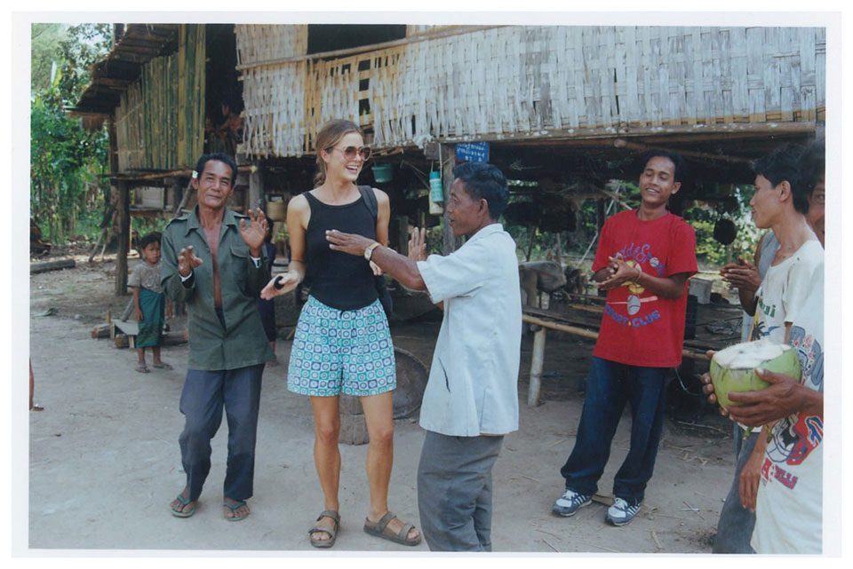 Hope in Laos in 2000, when she opened a restaurant