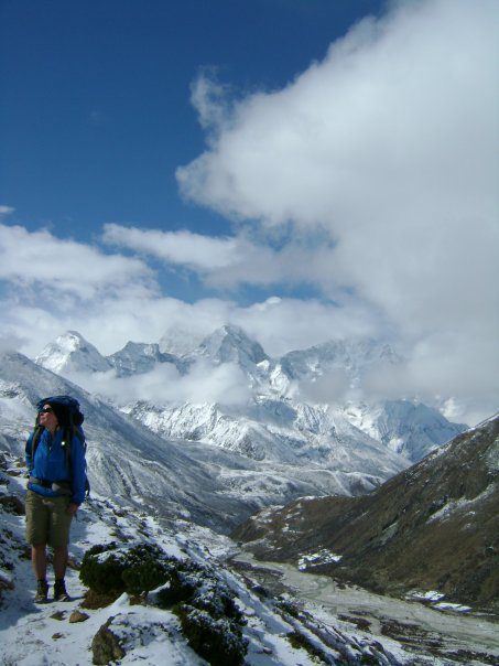 Haddow on her transformational hike through the Himalayas en route to Everest Base Camp