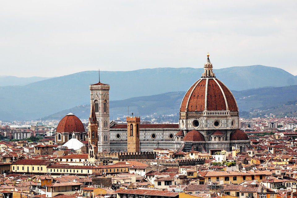 The Duomo overlooking the city of Florence