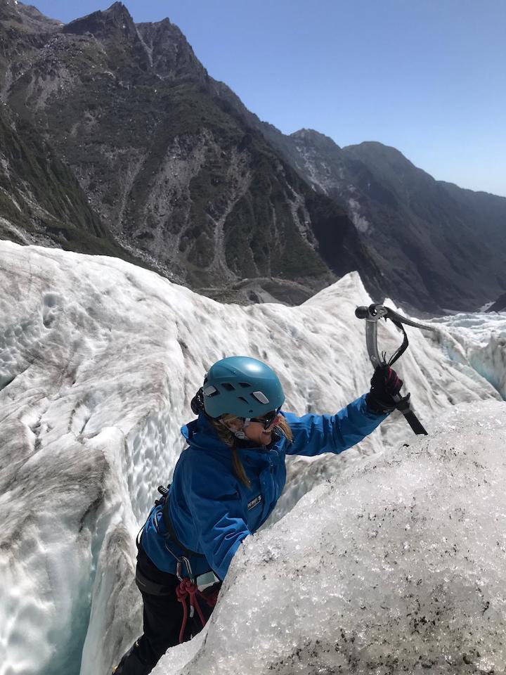 Ice climbing is a full-body workout, but what a rush