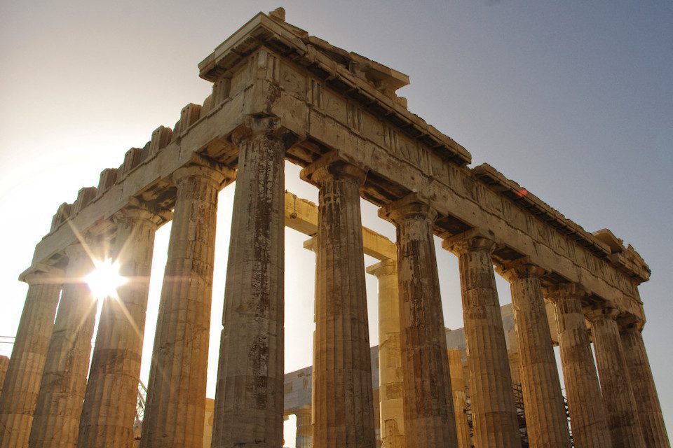 UNESCO World Heritage Acropolis in Athens, Greece