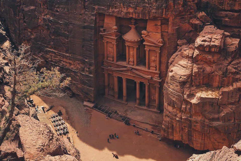 Petra, the UNESCO world heritage city in Jordan