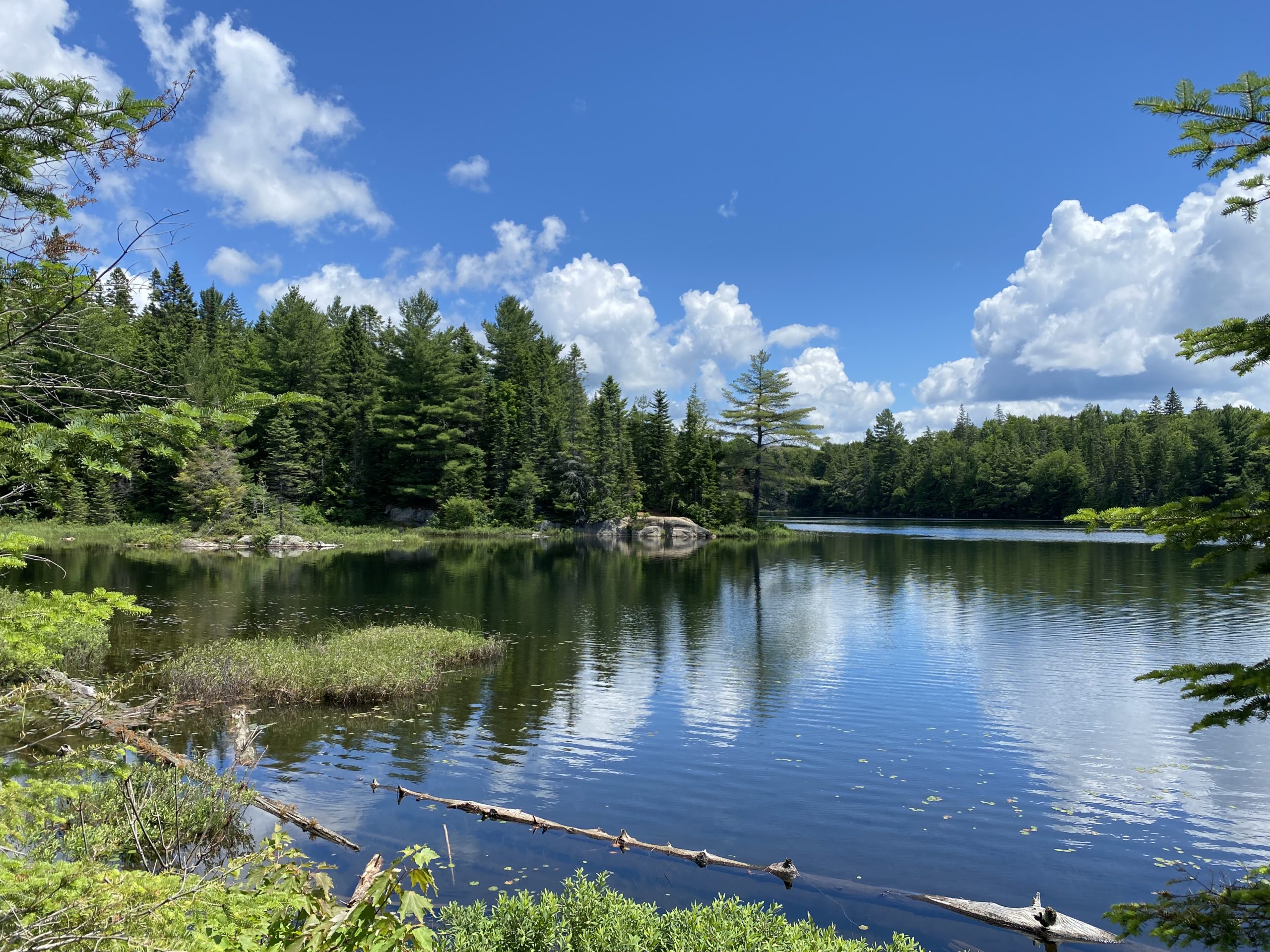 lake and clouds