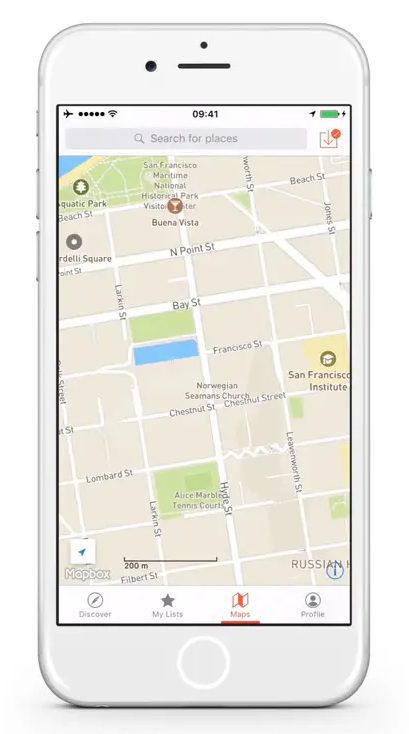 CityMaps2Go mobile app