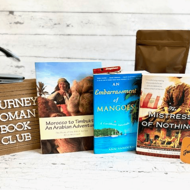 books in suitcase