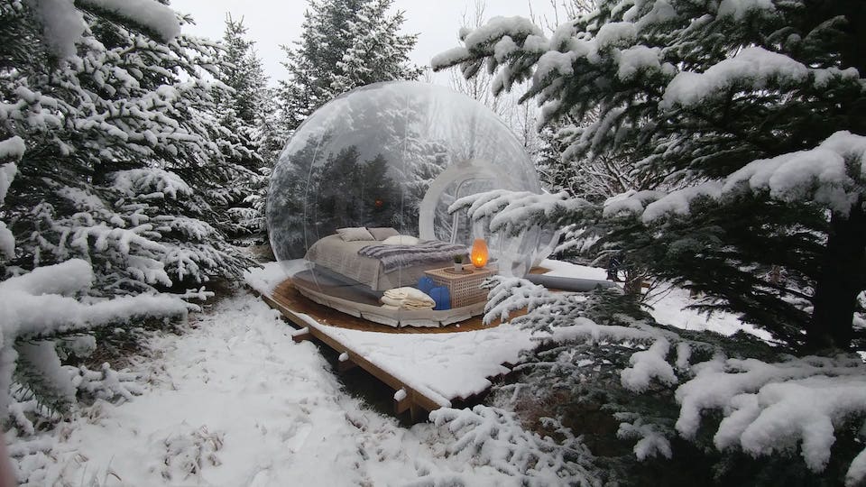Buubble Hotel in Iceland
