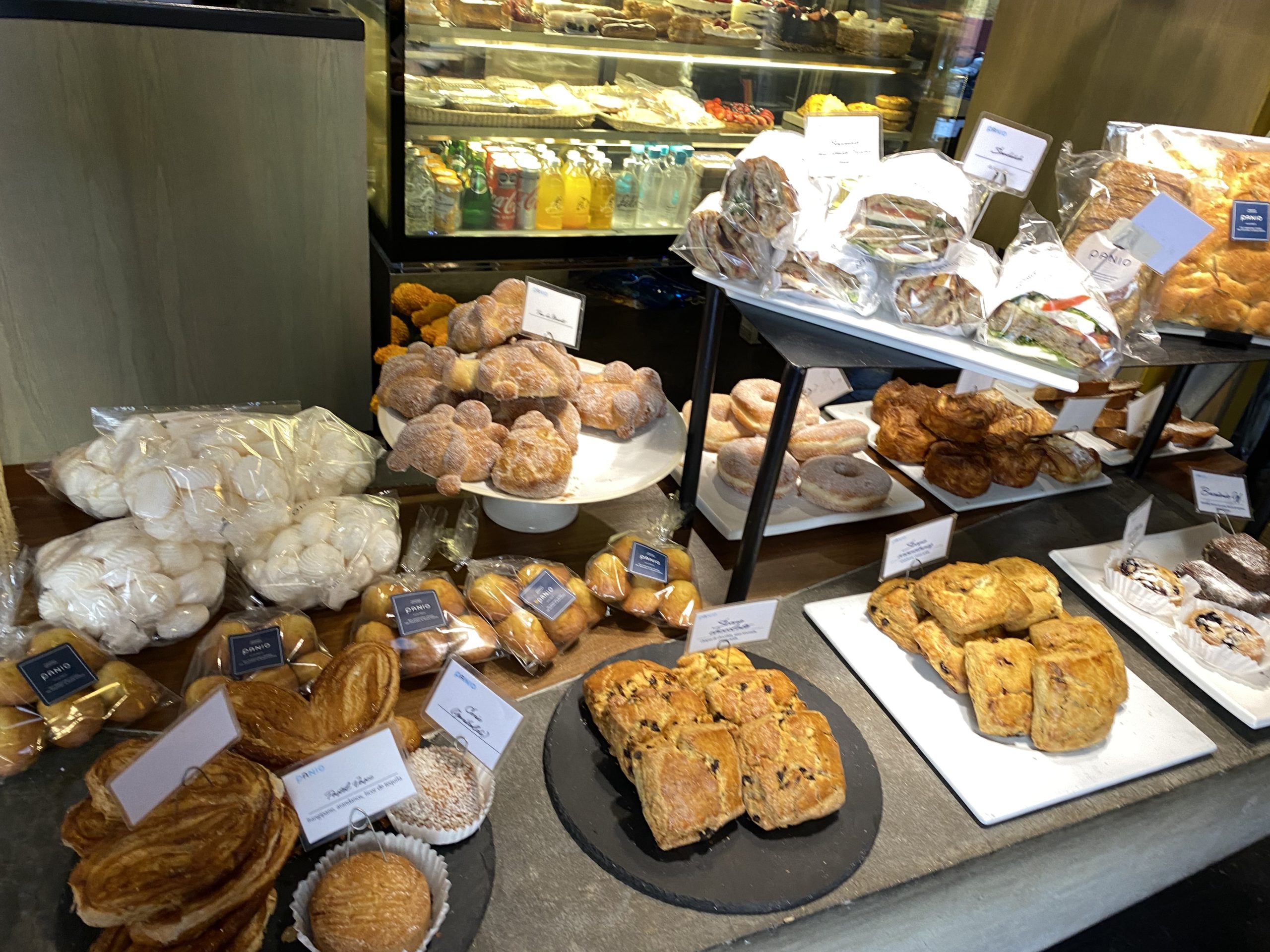 selection of pastries 