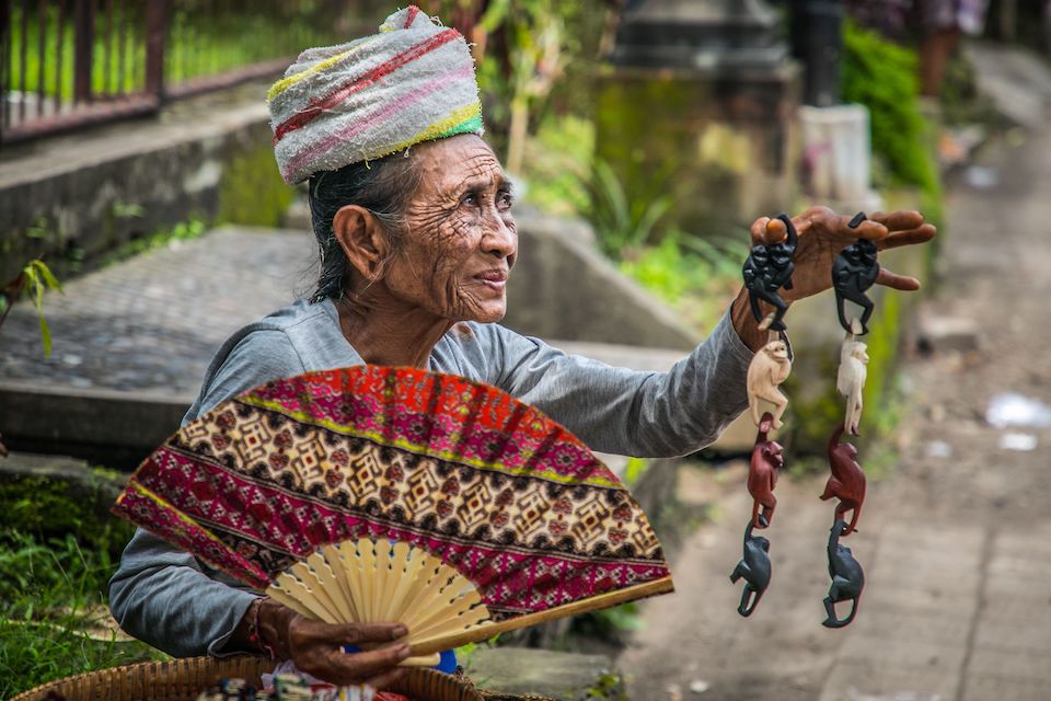 Woman in Ubud, Bali