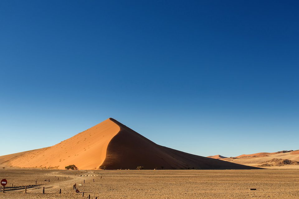 Sand Dunes at Sossusvlei, Namibia