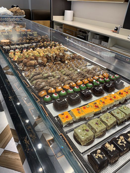Sicilian Pastries in a bakery