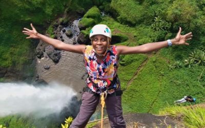 Adventures in Africa: Abseiling Sipi Falls in Eastern Uganda