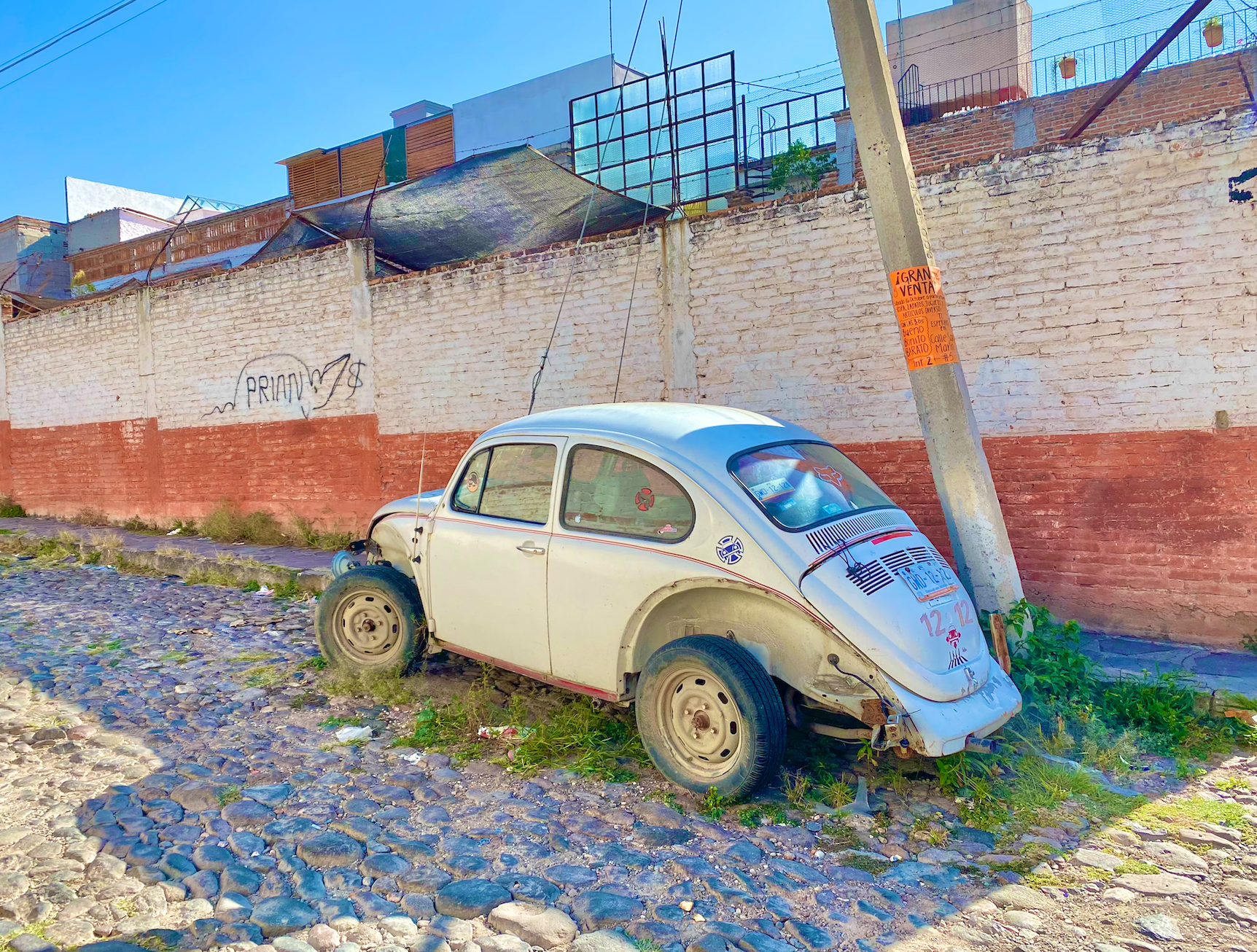 VW car in mexico street