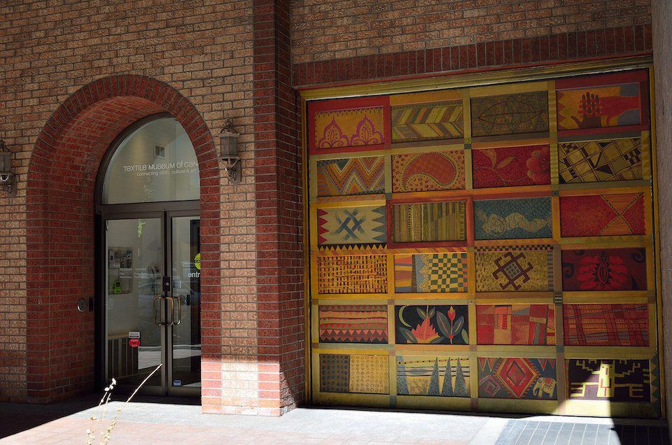Entrance of the Textile Museum of Canada