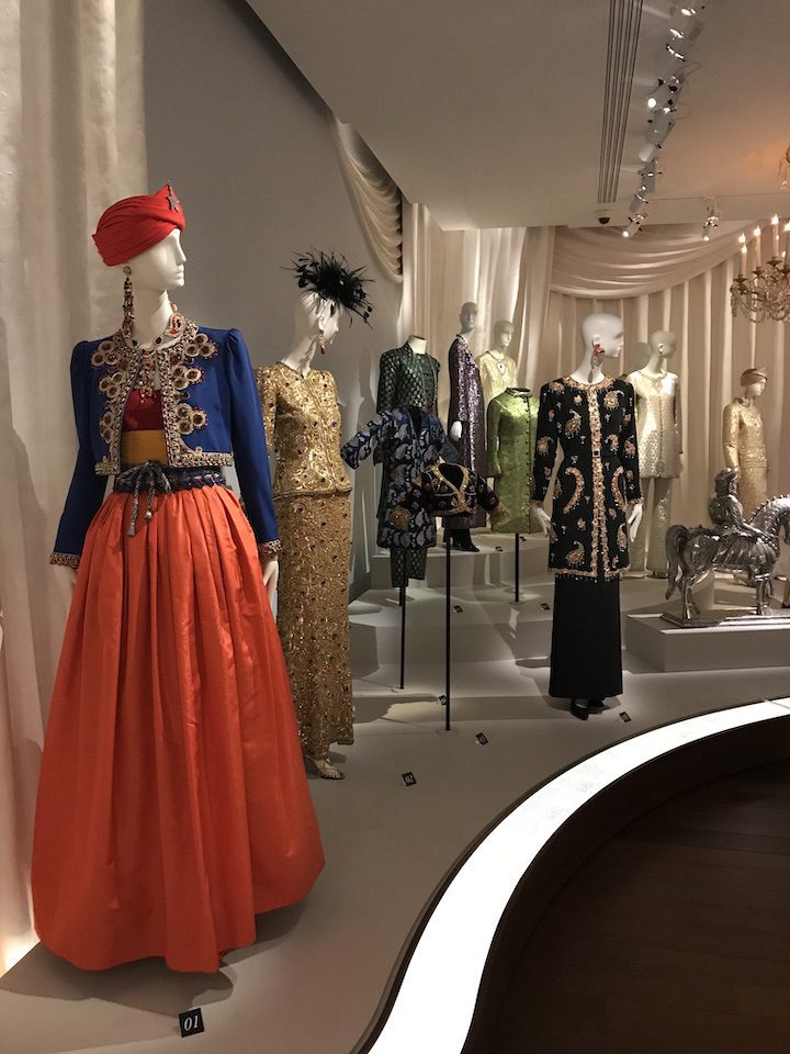 Yves Saint Laurent Museum, “Dreams of the Orient” gallery