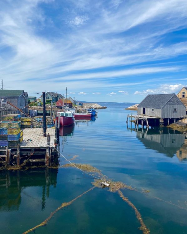 Peggys Cove NS harbour