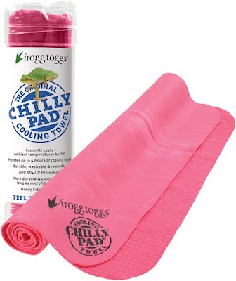Chilly pad cooling towel