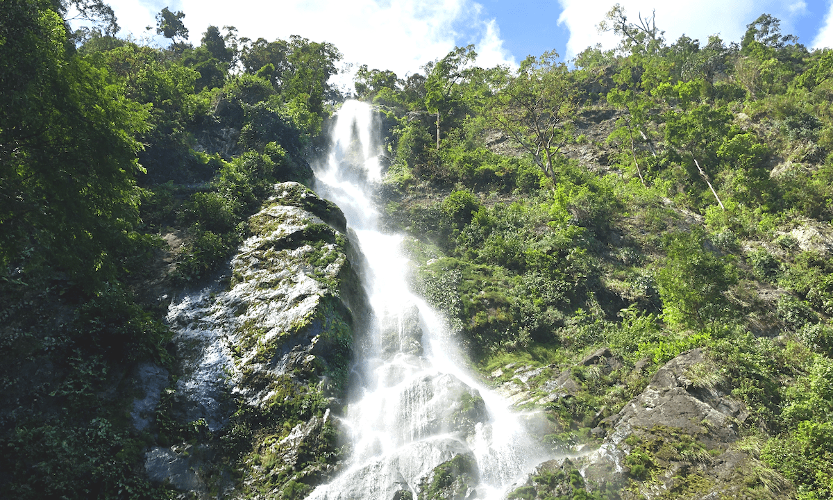 La Cascadas Eco Lodge waterfall