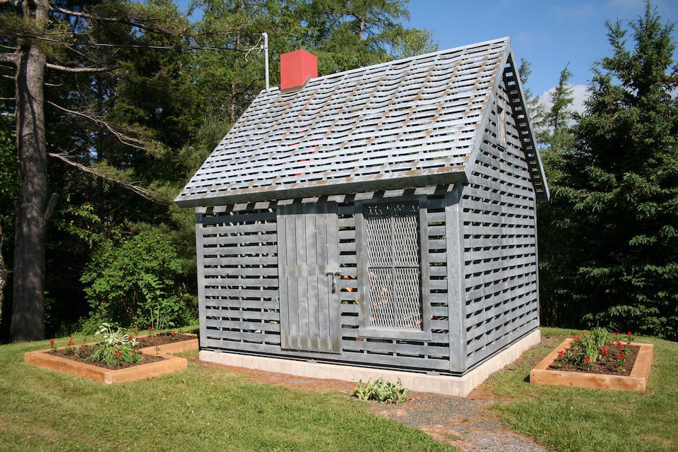 Steel frame Maud Lewis house, Marshalltown, NS