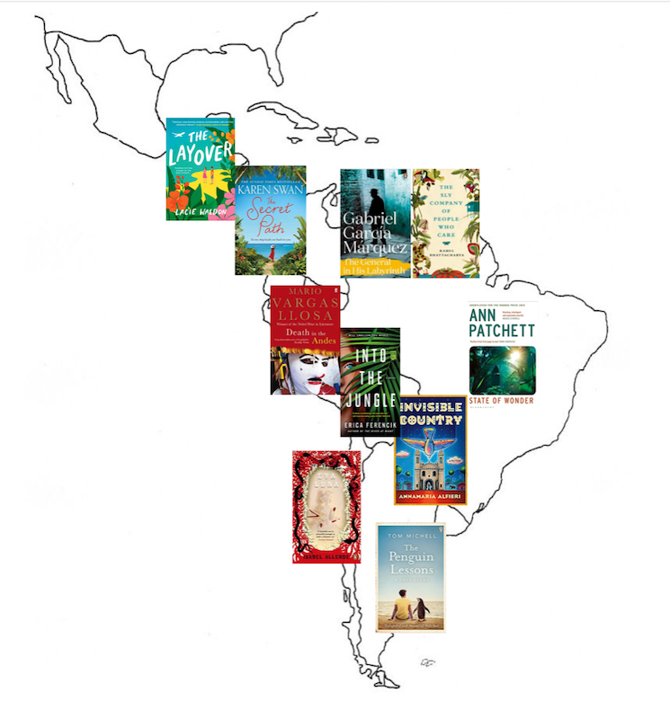 Map of South America Books