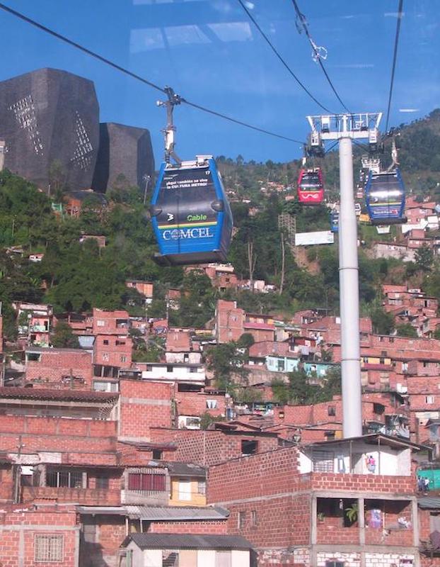 Medellin Metrocable Cars