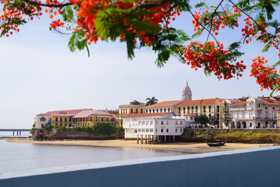 View of Casco Antiguo in Panama City