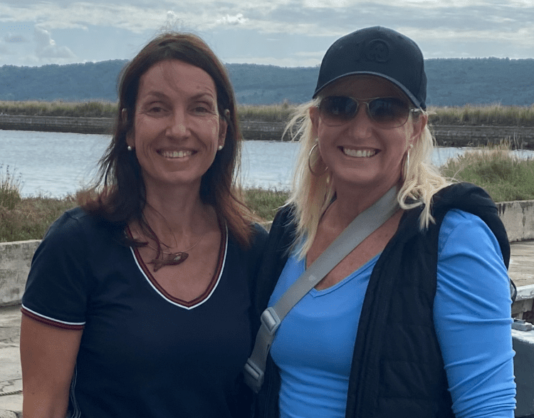 Two women on a sustainable travel tour with Insight Vacations