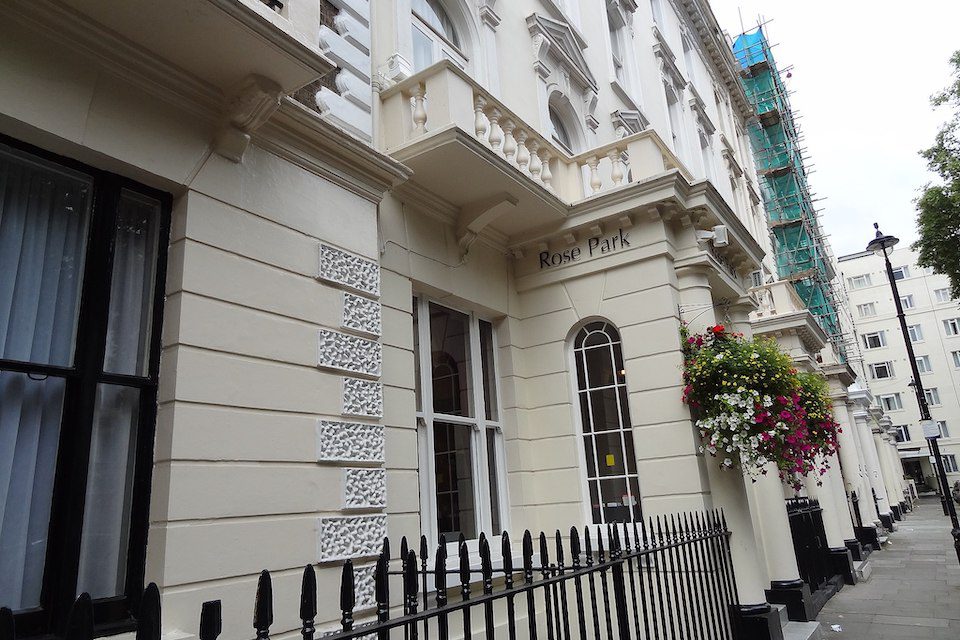 Exterior view of Rose Park Hotel London