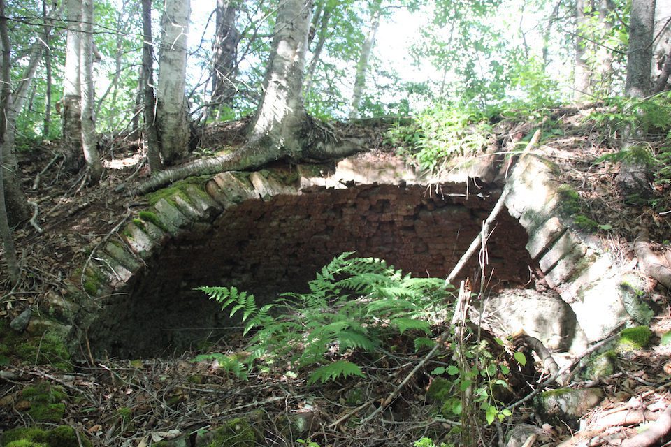 One of 50 coke ovens used in the heyday of iron production