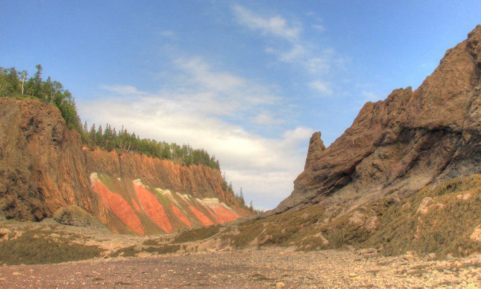 Triassic-Jurassic Fault at Five Island