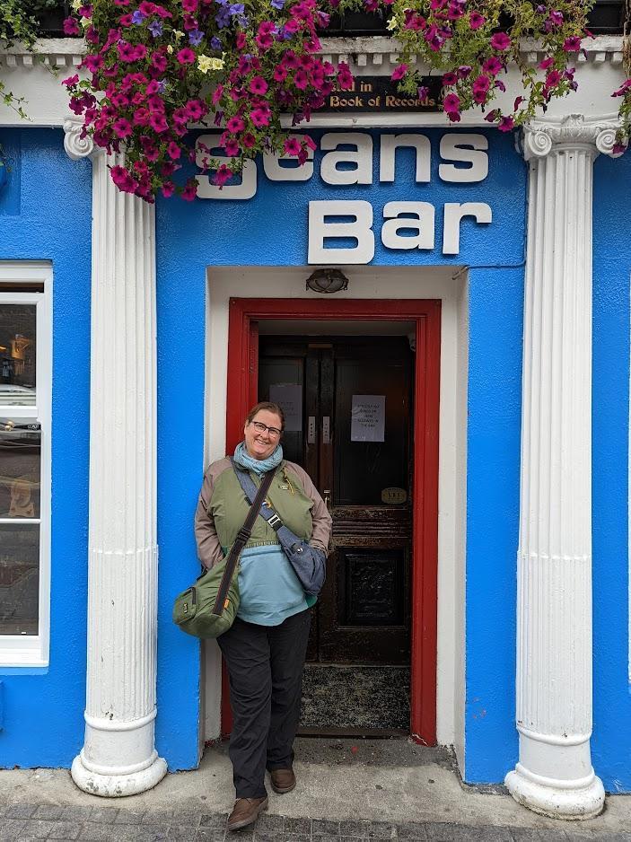 Sue recommends a visit to Sean’s Bar in Athlone, the oldest bar in Ireland