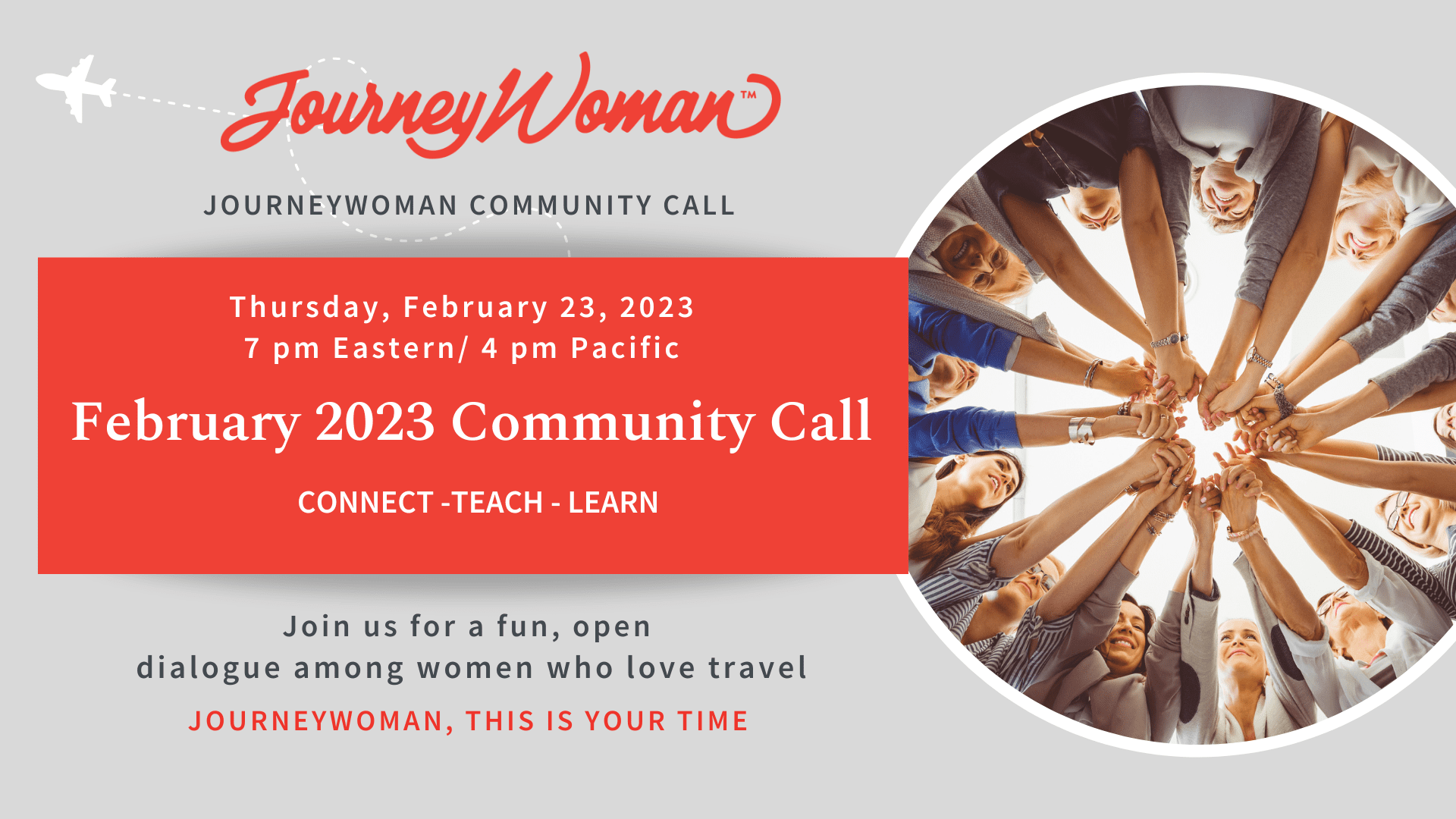 JourneyWoman Community Call