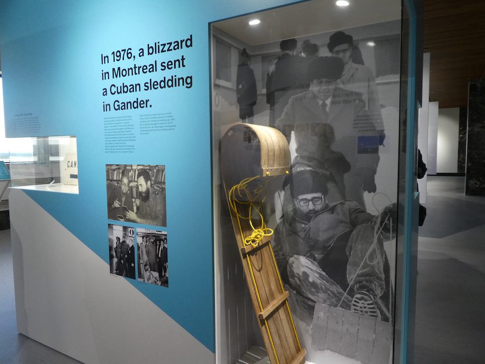 History of Gander Airport on display