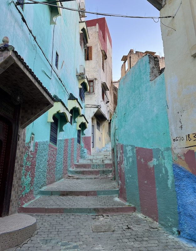 Idriss Moulay Street Morocco