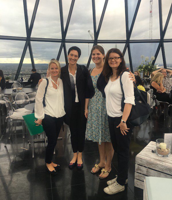 Ulla of TTC and her team at the London Sales Conference