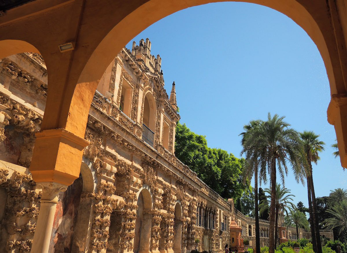 Royal Alcazar of Seville arch