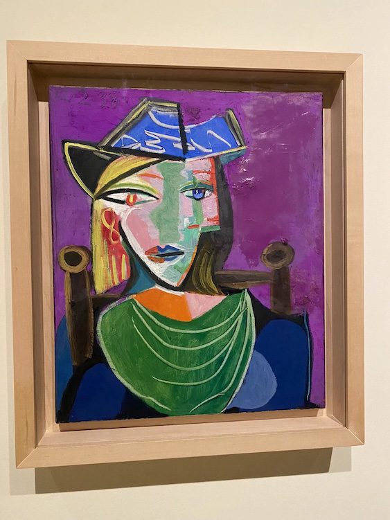Picasso's woman in Malaga