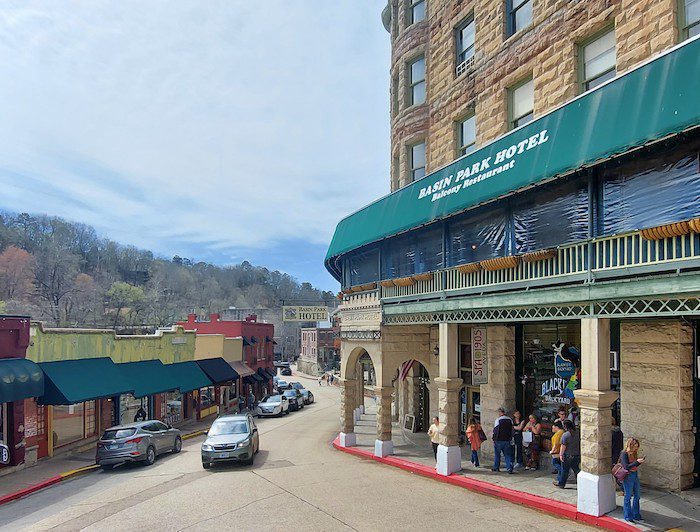 Walking the streets of Eureka Springs, Arkansas