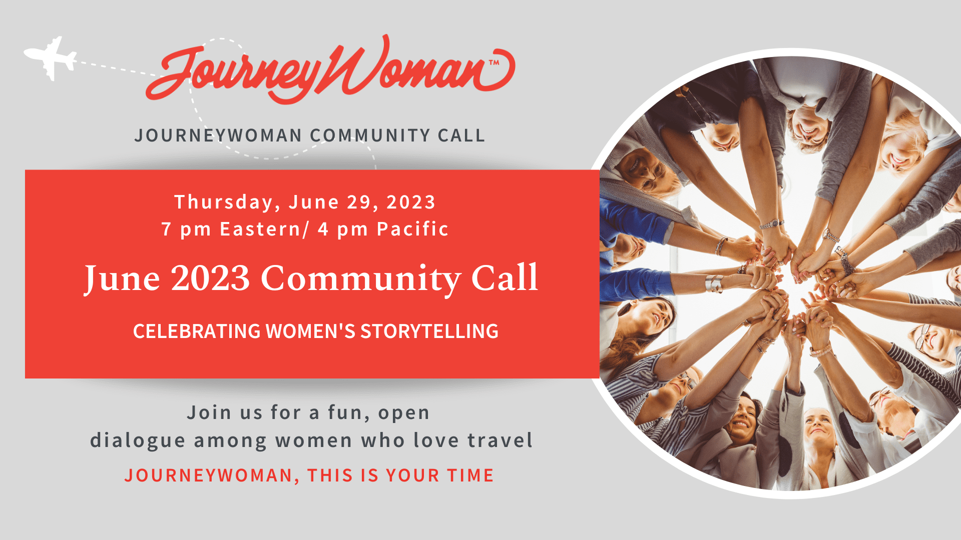 JourneyWoman Community Call