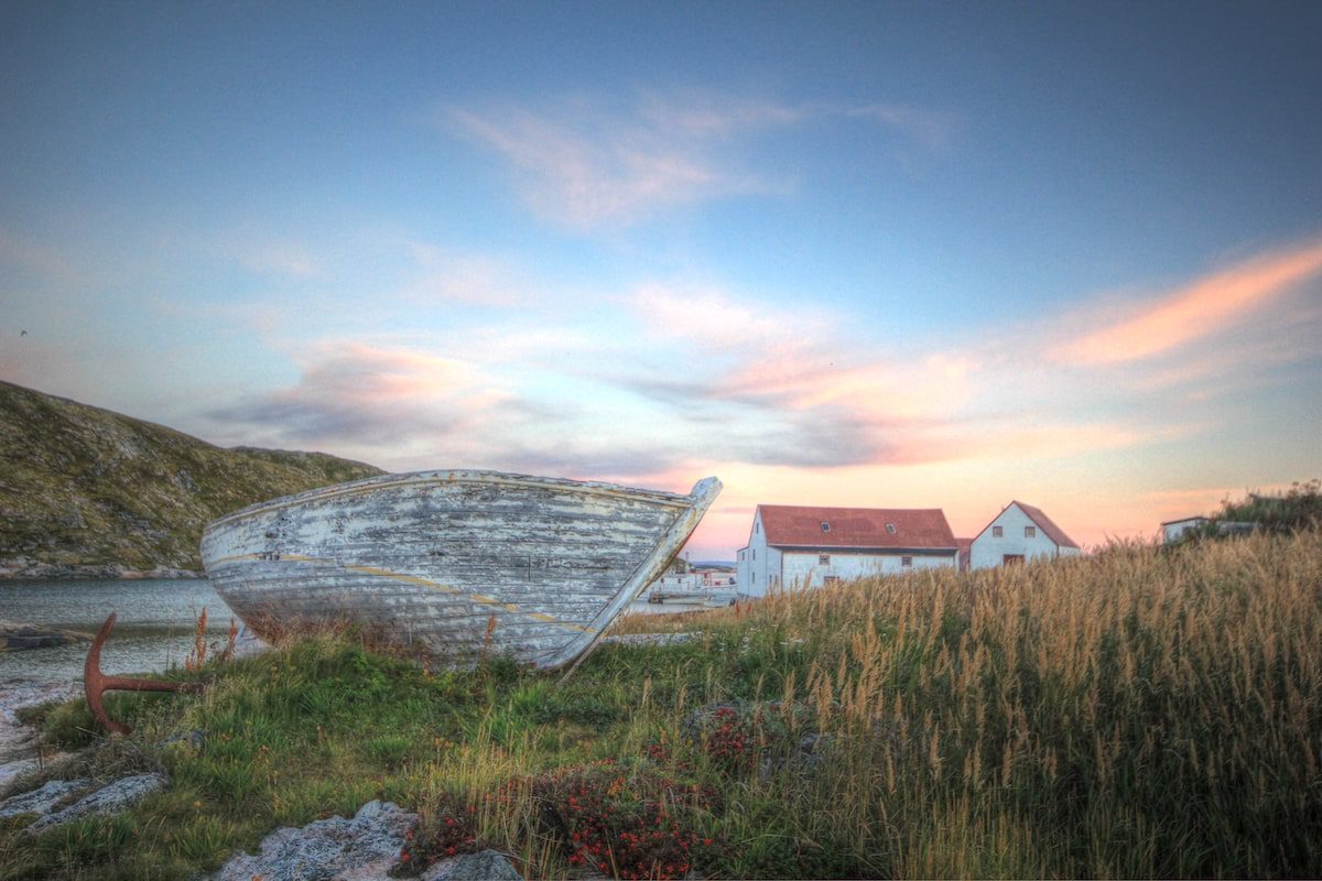 Typical scene behind the settlement in Battle Harbour