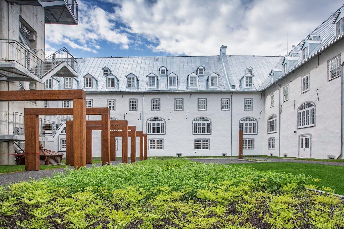 Monastere des Augustines in Quebec, home to wellness and transformational travel retreats