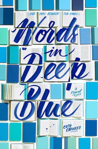Words in the Deep Blue Book Cover