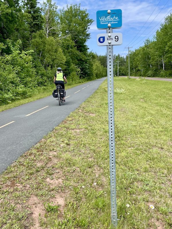 Given the Acadian Peninsula Veloroute is mostly off-road or on quiet roadways with well-marked bike lanes, it’s a wonderfully safe route to ride solo.